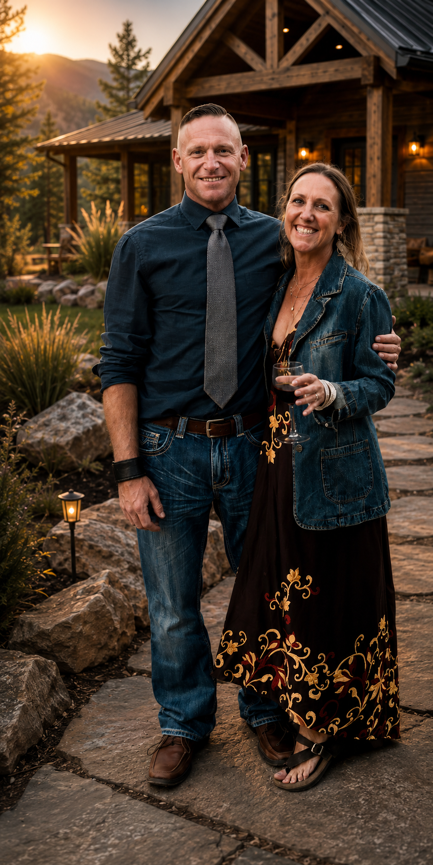 Robin and Ryan Moore of Cabin Exteriors