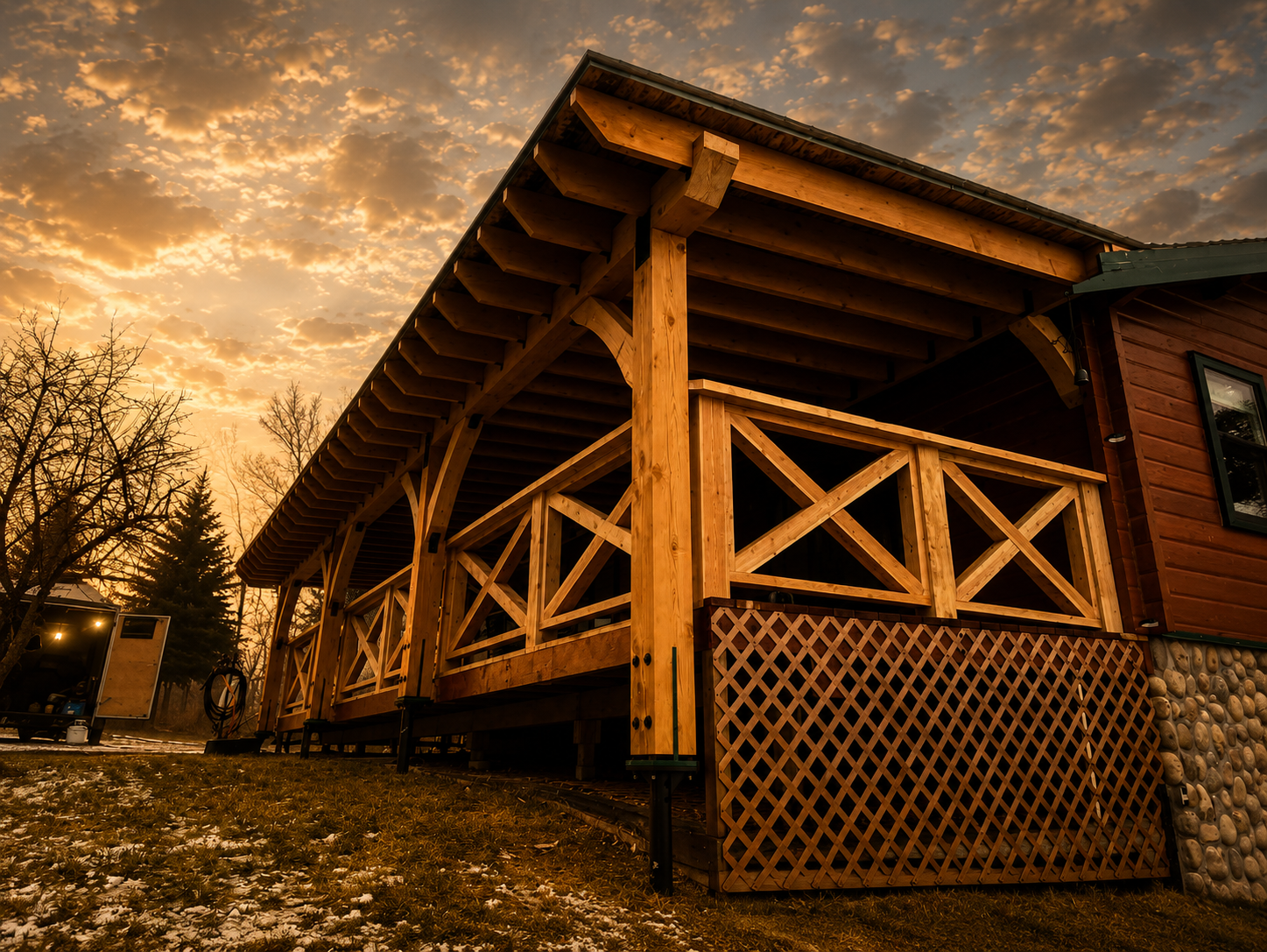 Posts and beams