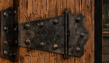 Wood hardware